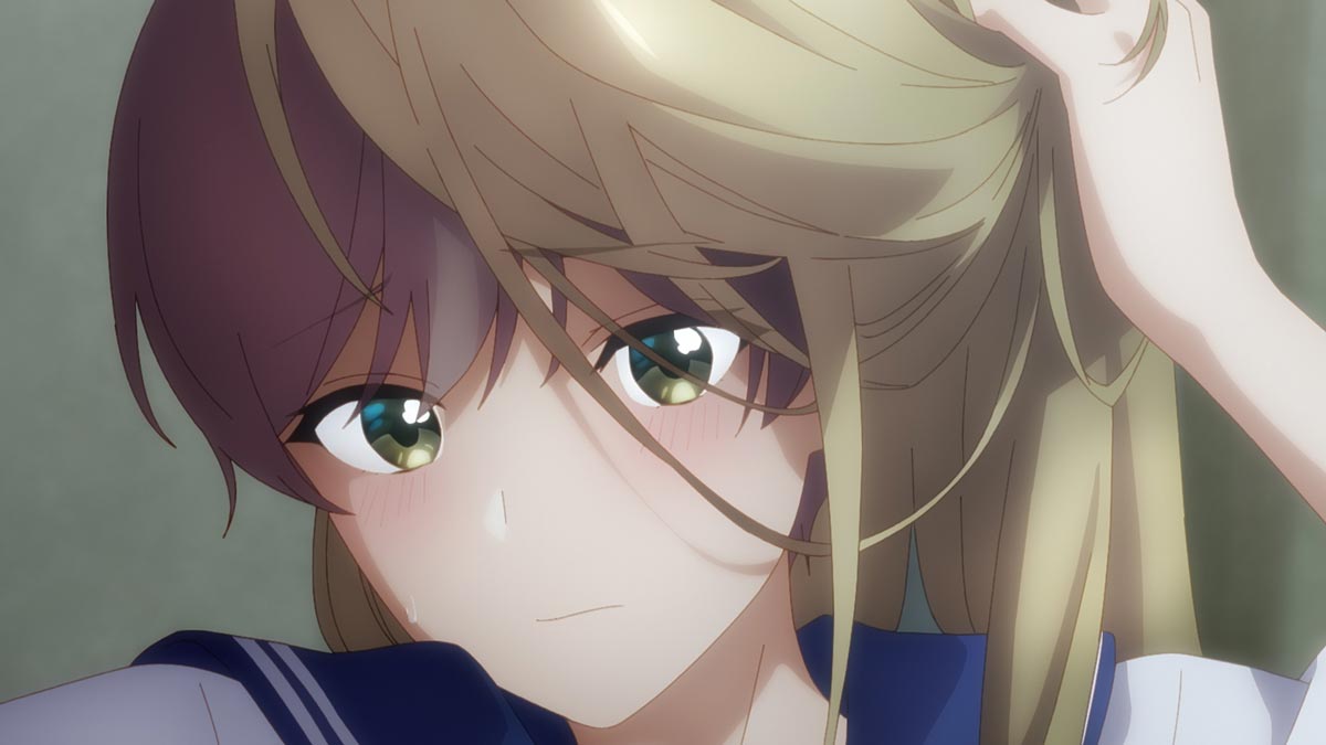 まことが咲に男であることをカミングアウトするシーン