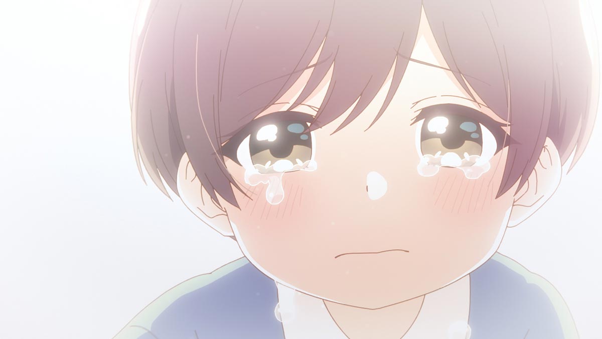 幼少期のまことが泣いてしまうシーン