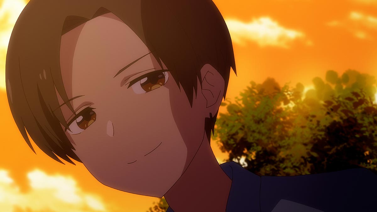 買い物終わりのまこととりゅーじの別れ際のシーン