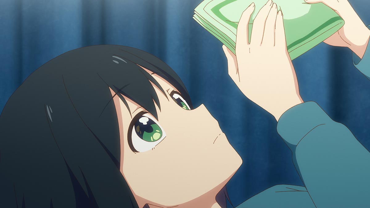 咲が自分の特別について考えるシーン