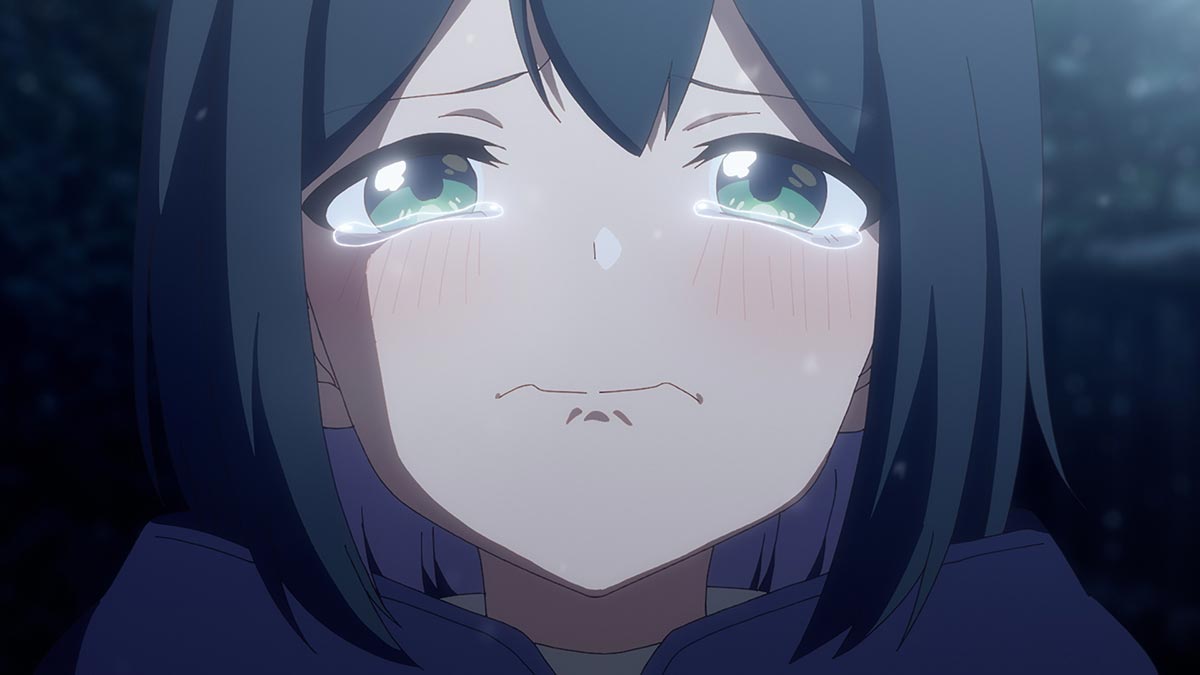 咲が咲のお母さんとのことをまことに打ち明けるシーン