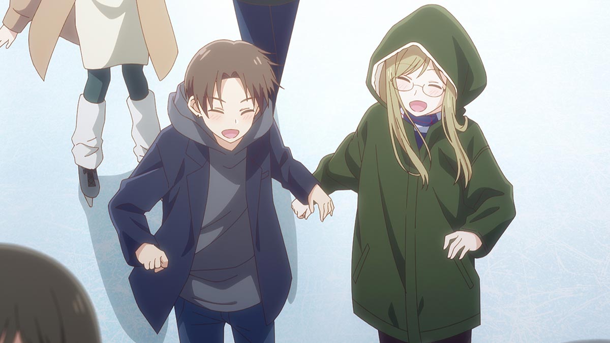 まことと竜二がデートをするシーン