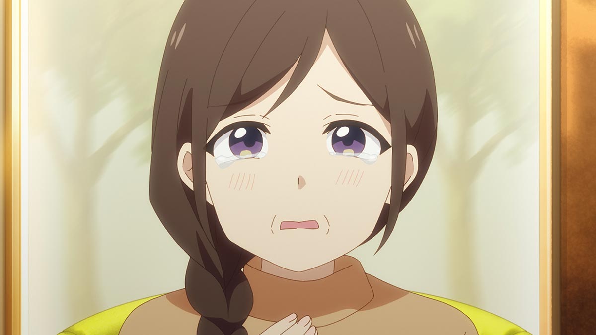 咲が咲のお母さんの優しさを思い返すシーン